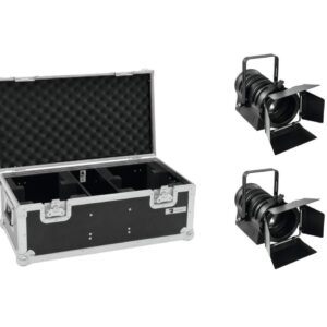 EUROLITE Set 2x LED THA-40PC sw + Case