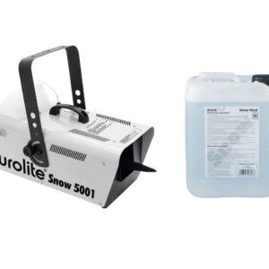 EUROLITE Set Snow 5001 Schneemaschine + Schneefluid 5l