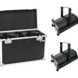 EUROLITE Set 2x LED THA-120PC Theater-Spot + Case