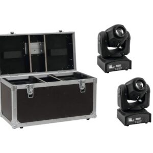 EUROLITE Set 2x LED TMH-17 Spot + Case