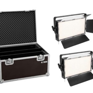 EUROLITE Set 2x LED PLL-360 6000K Panel + Case