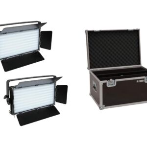 EUROLITE Set 2x LED PLL-480 CW/WW Panel + Case