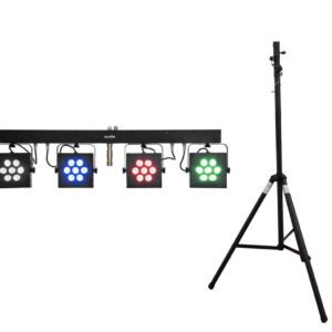 EUROLITE Set LED KLS-3002 + STV-40S-WOT Stahlstativ