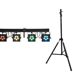 EUROLITE Set LED KLS-902 + STV-40S-WOT Stahlstativ