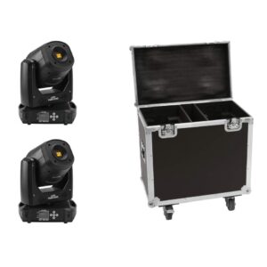 EUROLITE Set 2x LED TMH-S90 + Case