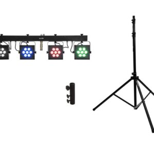 EUROLITE Set LED KLS-3002 + M-4 Boxenhochst?nder