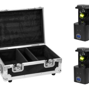 EUROLITE Set 2x LED TSL-350 Scan COB + Case