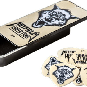 Pick Tin Dunlop Hetfield White Fang .73