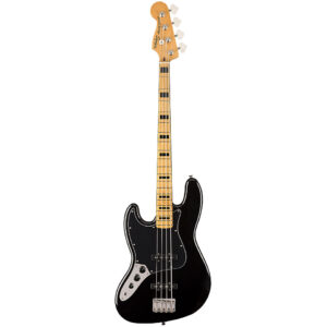 Squier Classic Vibe '70s Jazzbass Black Lefthand E-Bass Lefthand