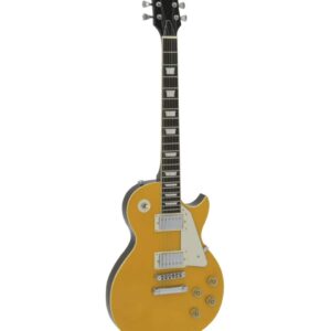 DIMAVERY LP-800 E-Gitarre Goldtop