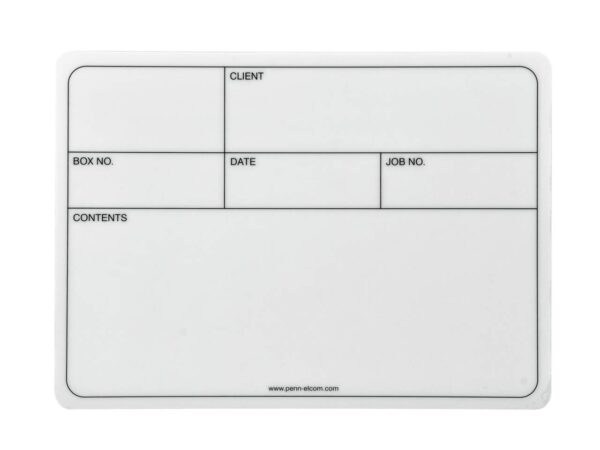 ACCESSORY Beschriftungsschild selbstklebend 130x85mm