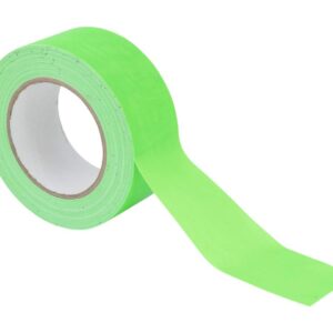 ACCESSORY Gaffa Tape 50mm x 25m neongr?n UV-aktiv