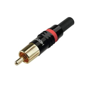 HICON Cinch Stecker HI-CM03-RED