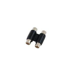 OMNITRONIC Adapter 2xCinch(F)/2xCinch(F) 10x