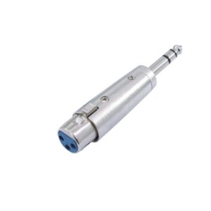 OMNITRONIC Adapter XLR(F)/Klinke(M) stereo