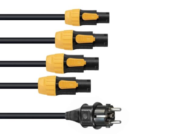 EUROLITE IP T-Con Netzkabel 1-4