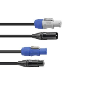 SOMMER CABLE Kombikabel DMX PowerCon/XLR 10m