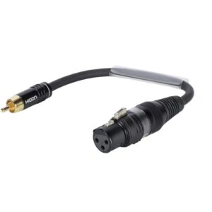 SOMMER CABLE Adapterkabel XLR(F)/Cinch(M) 0