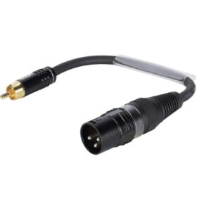 SOMMER CABLE Adapterkabel XLR(M)/Cinch(M) 0