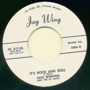 Jack Winston & The Hi-Jacks - It's Rock And Roll - Shagin' And Dragin' (7inch