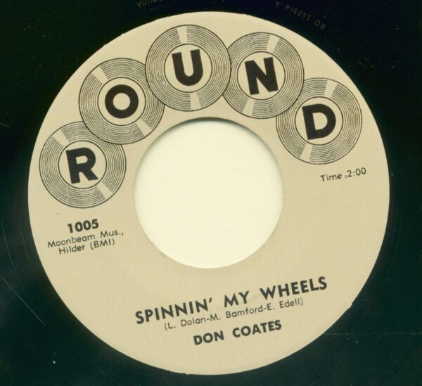 Don Coates - Spinnin' My Wheels - Jiggedy Wiggedy Wolly (7inch