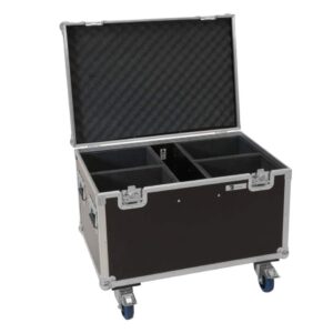 ROADINGER Flightcase 4x LED Theatre COB 200 Serie