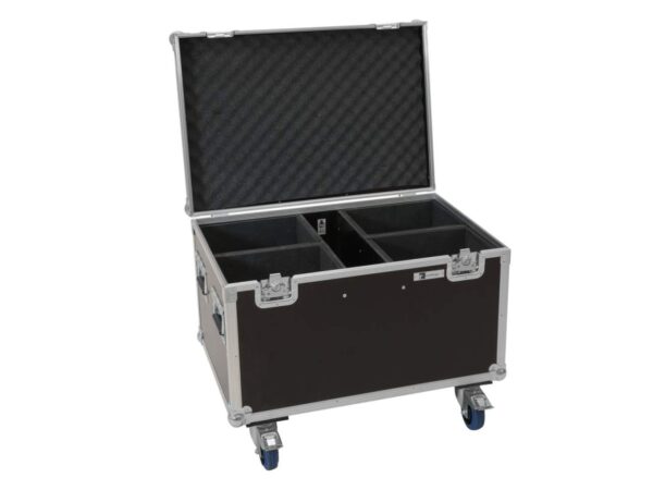 ROADINGER Flightcase 4x LED Theatre COB 200 Serie