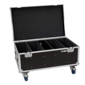 ROADINGER Flightcase 4x Multiflood Pro IP RGBW MK2