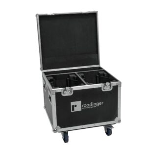 ROADINGER Flightcase 2x EYE-1940 mit Rollen