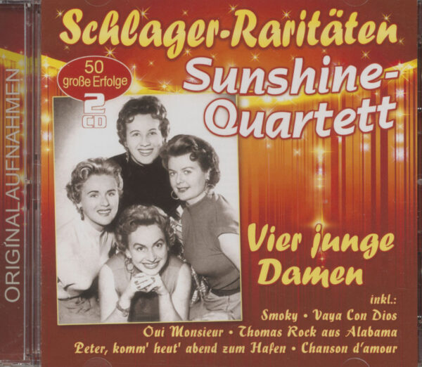 Sunshine--Quartett - Schlager-Raritäten - Vier junge Damen (2-CD)