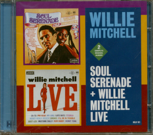 Willie Mitchell - Soul Serenade & Willie Mitchel Live (CD)