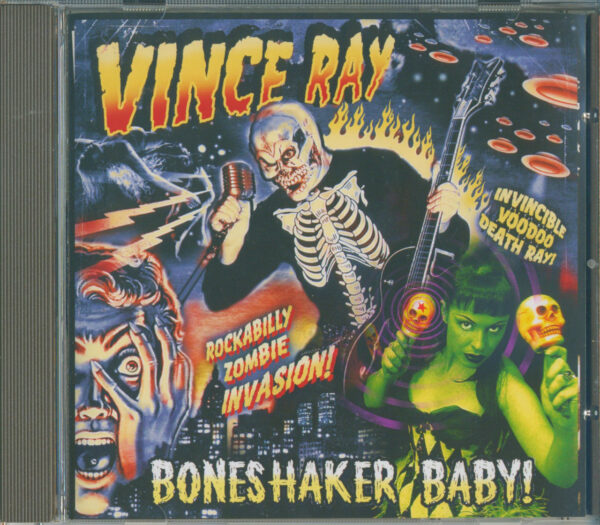 Vince Ray - Boneshaker Baby (CD Album)