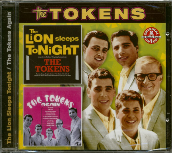 The Tokens - The Lion Sleeps Tonight - The Tokens Again (CD)