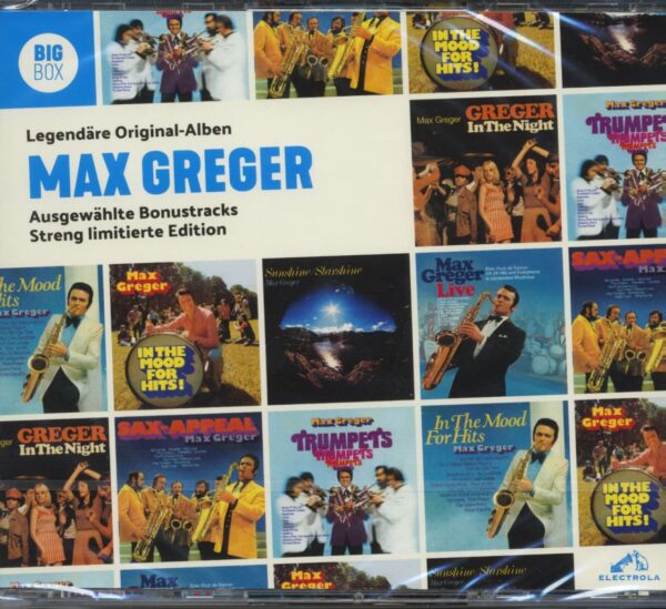 Max Greger - Legendäre Original-Alben (4-CD Big Box)