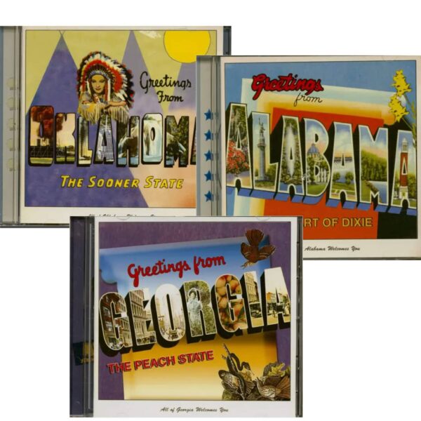 Various - Greetings From - Greetings From Oklahoma - Georgia - Alabama (3-CD)