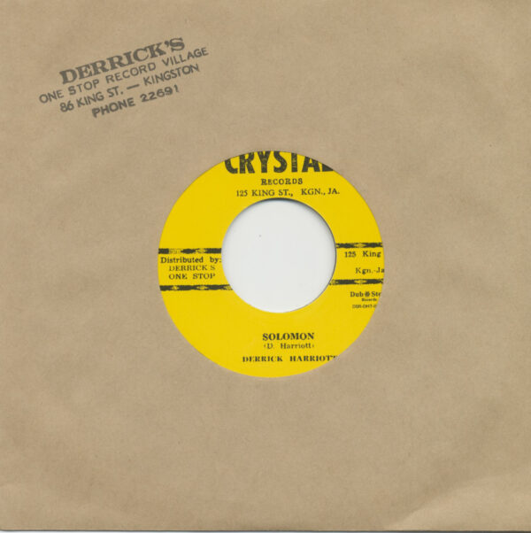 Derrick Harriott - Solomon - The Emperor (7inch