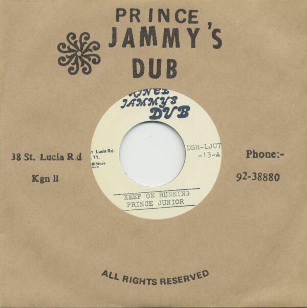 Prince Junior - Keep On Running (7inch