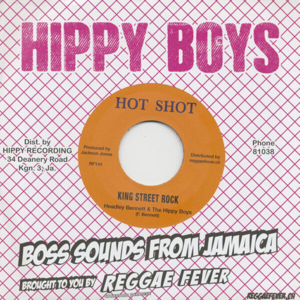 Headley Bennett/Leroy Bland & The Hippy Boys - King Street Rock - Someone To Depend On (7inch