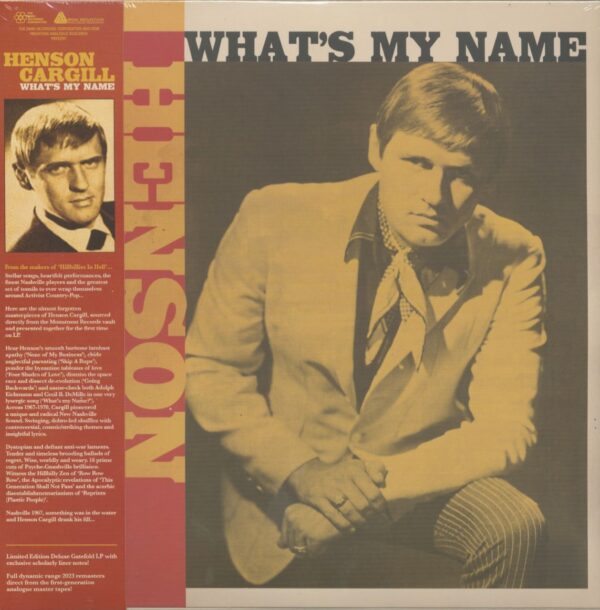 Henson Cargill - What's My Name (LP