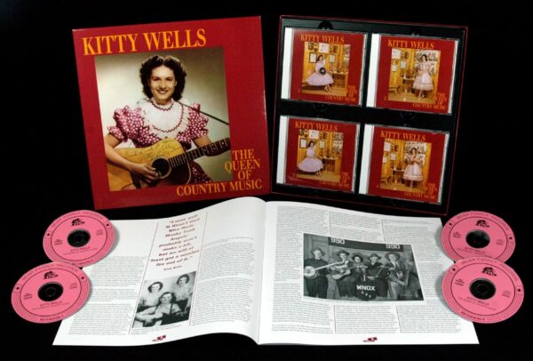 Kitty Wells - Queen Of Country Music 1949-1958 (4-CD Deluxe Box Set)