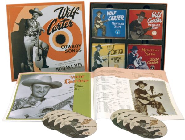 Wilf Carter - Cowboy Songs (8-CD Deluxe Box Set)