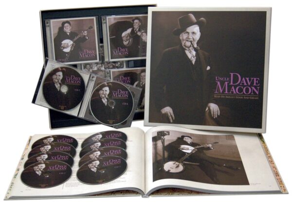 Uncle Dave Macon - Keep My Skillet... (9CD & 1DVD mit 176-seitigem gebundenem Buch in LP-Grösse)