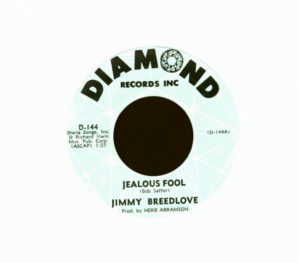 Jim Breedlove - Jealous Fool - Lil' Ol' Me (Loves Li'l Ol' You) (7inch