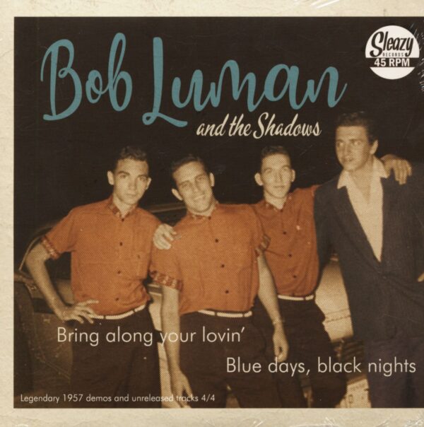 Bob Luman & The Shadows - Bring Along Your Lovin' - Blue Days