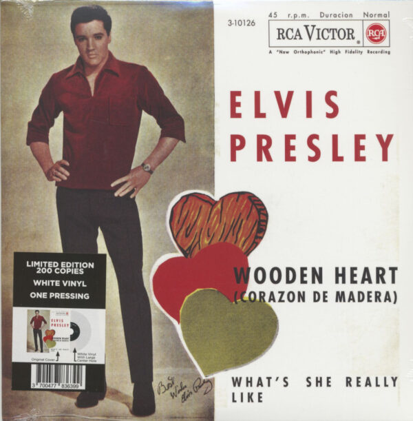 Elvis Presley - Wooden Heart (7inch