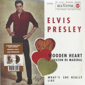 Elvis Presley - Wooden Heart (7inch