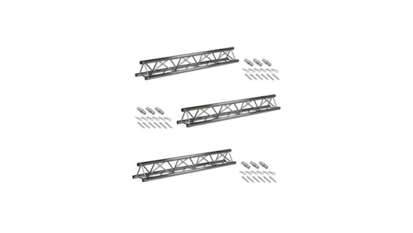 3x Prolyte Truss X30D-L200 Gerade 2m + Verbinder Set