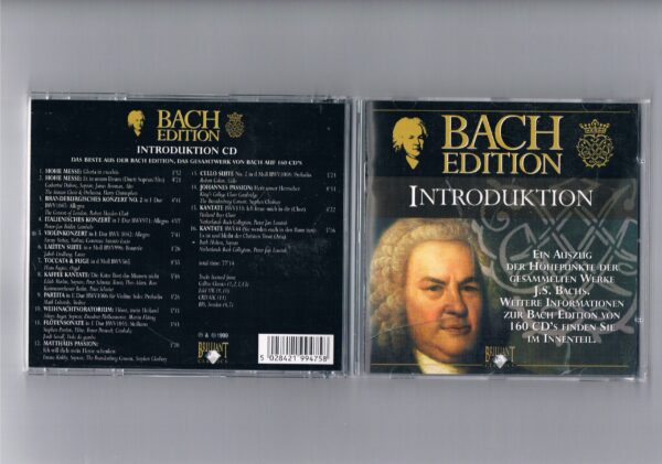 Bach Edition Introduktion