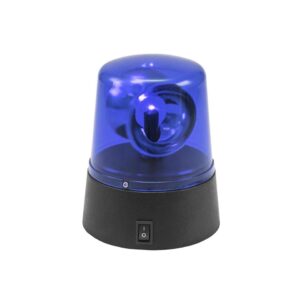 EUROLITE LED Mini-Polizeilicht blau USB/Batterie