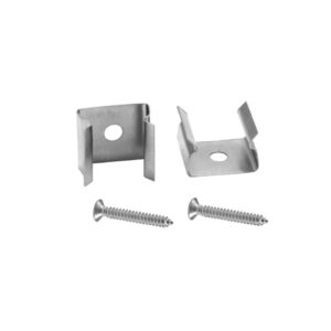 EUROLITE Halterung f?r Leer-Rohre 10x10mm Set 2x mit Schraube